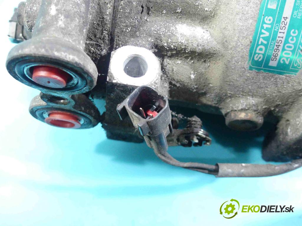 Ford Fiesta Mk6 2002-2008 1.6 tdci 90 HP manual 66 kW 1560 cm3 3- čerpadlo klimatizácie 5S61-19D629-AA