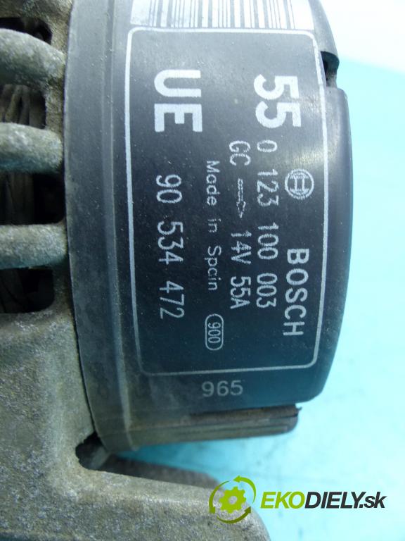 Opel Corsa B 1993-1999 1.2 16v 65 HP manual 48 kW 1199 cm3 5- Alternator 0123100003 (Alternátory)