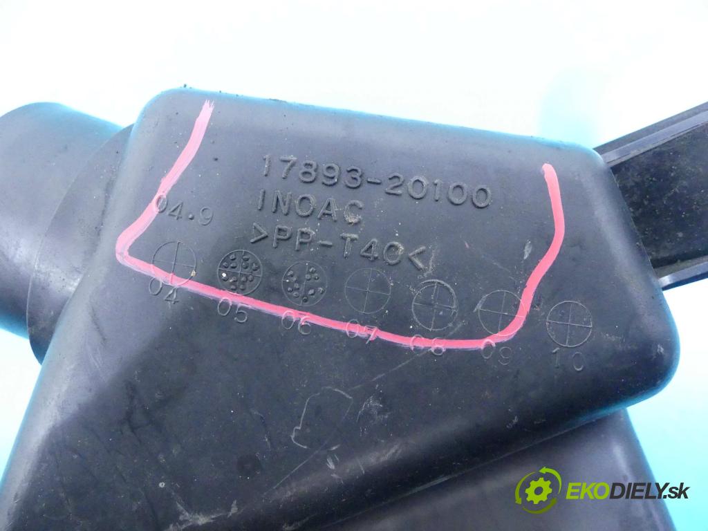 Lexus RX II 2003-2008 3.3 V6 211KM automatic 155 kW 3311 cm3 5- obal filtra vzduchu 17893-20100 (Kryty filtrů)