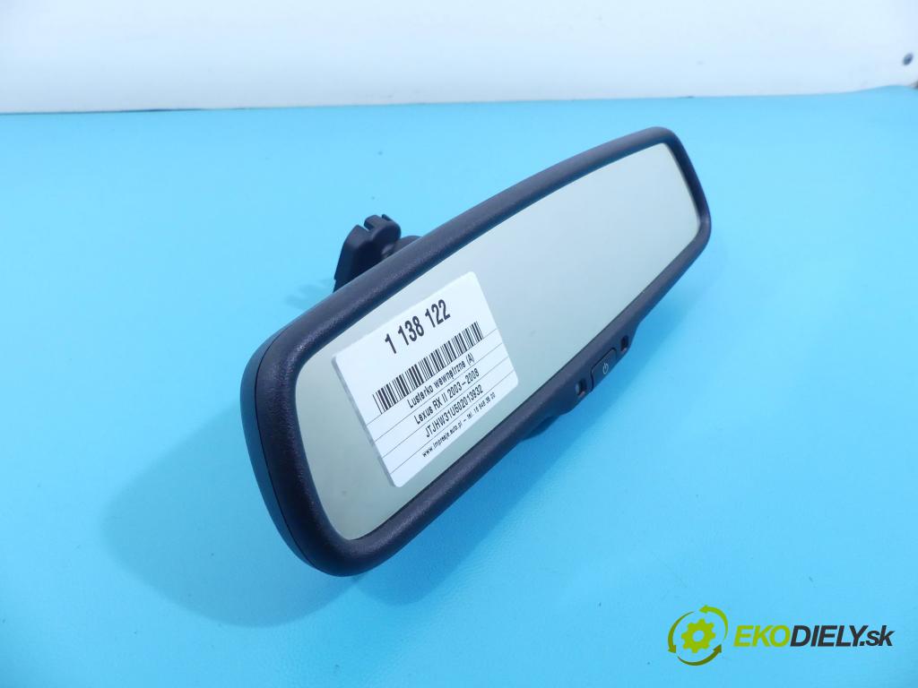 Lexus RX II 2003-2008 3.3 V6 211KM automatic 155 kW 3311 cm3 5- zpětné zrcátko vnitřní  (Světla vnitřní)