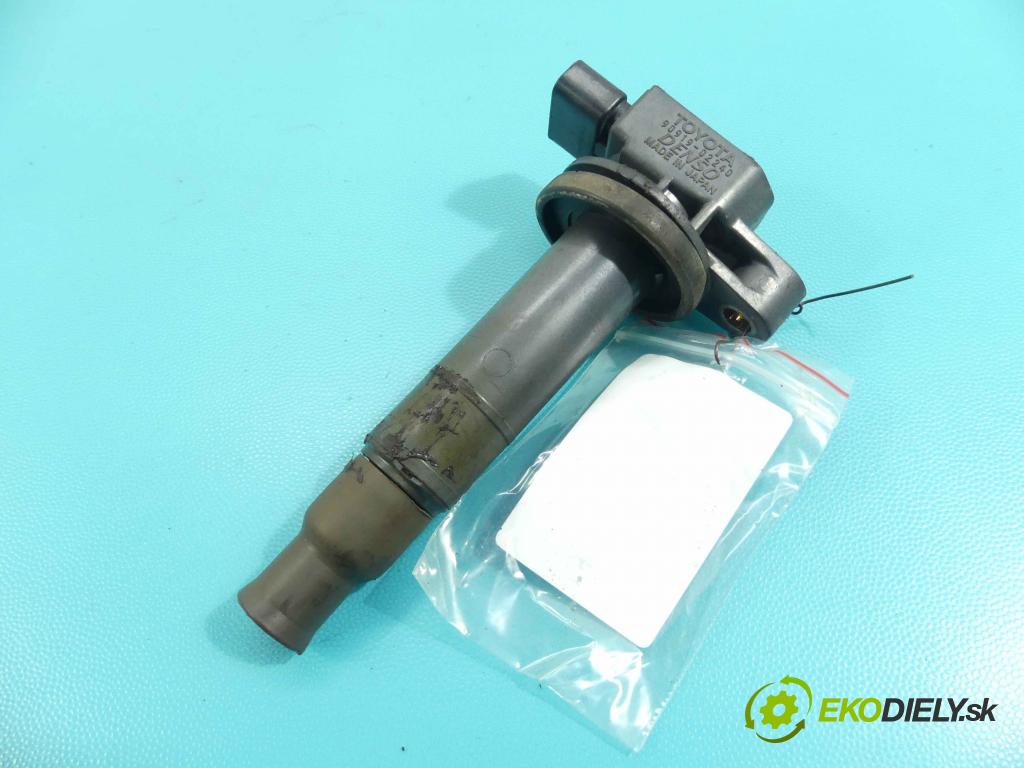 Toyota Yaris I 1999-2005 1.0 vvti 68 HP manual 50 kW 998 cm3 3- cievka zapaľovacia 90919-02240 (Zapaľovacie cievky, moduly)