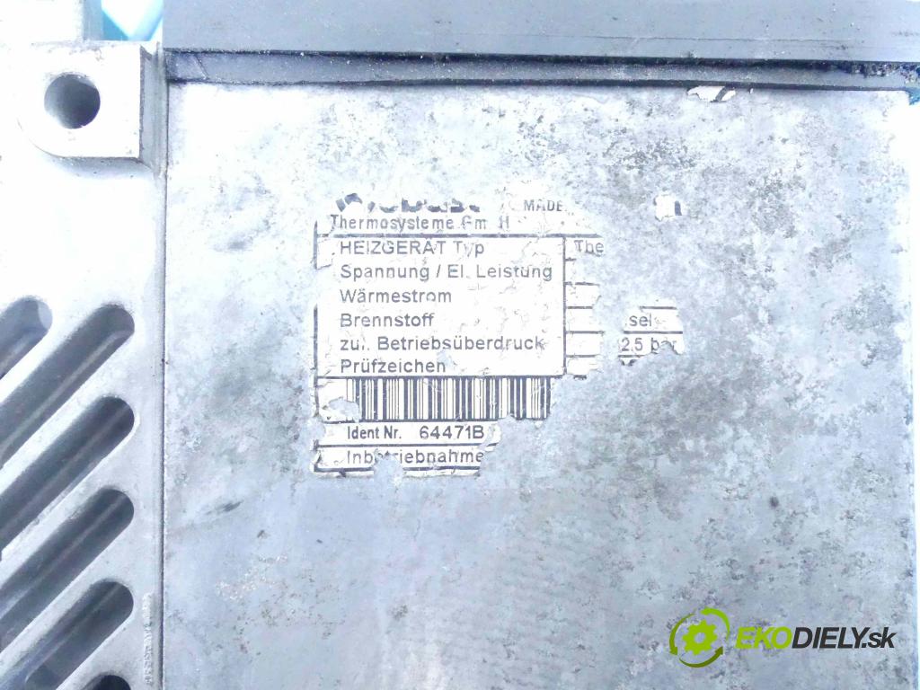 Bmw 3 E46 1998-2007 2.0d 136hp manual 100 kW 1951 cm3 4- Webasto 8383759 (Webasto ohřívače)