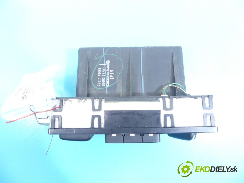 Subaru Impreza II GD 2000-2007 2.0 boxer 125 HP manual 92 kW 1994 cm3 5- panel kúrenia 3B602-34700