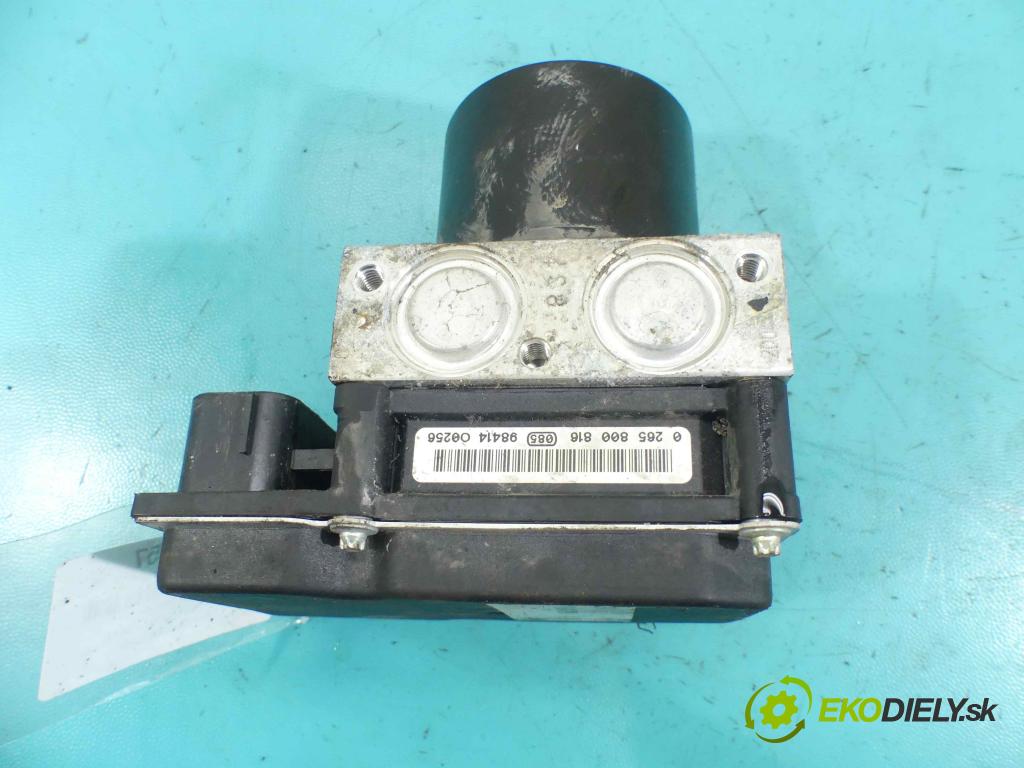 Skoda Fabia II 2007-2014 1.4 tdi 69KM manual 51 kW 1422 cm3 5- čerpadlo abs 0265232276 (Pumpy ABS)