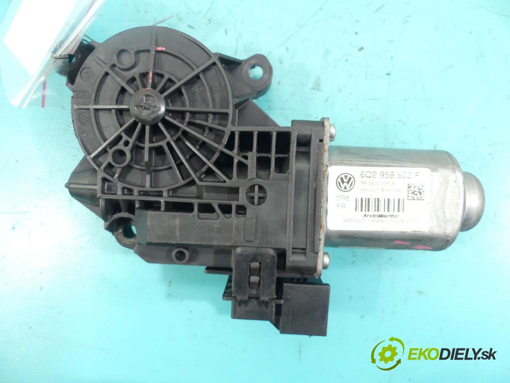 Skoda Fabia II 2007-2014 1.4 tdi 69KM manual 51 kW 1422 cm3 5- mechanizmus okná predné ľavý 6Q2959802F