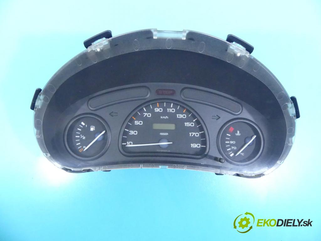 Peugeot 206 1.1 60 HP manual 44 kW 1124 cm3 3- prístrojovka/ budíky 9634960980 (Prístrojové dosky, displeje)