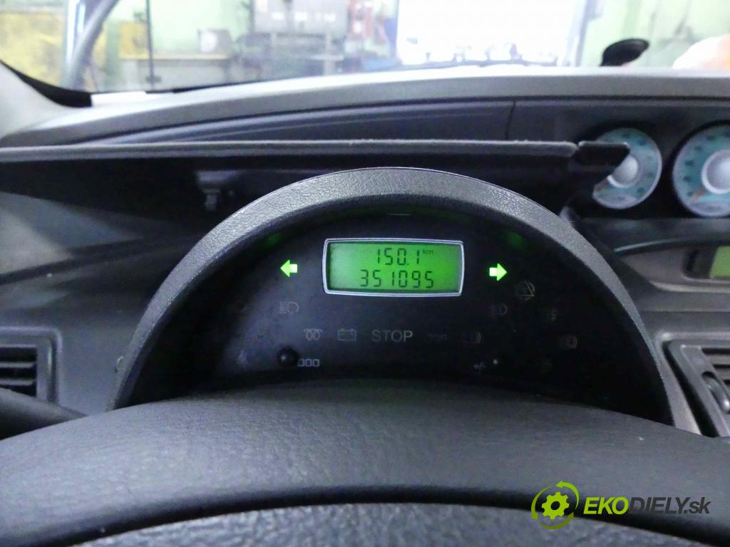 Citroen C8 2002-2014 2.0 16v 136 HP manual 100 kW 1997 cm3 5- Zobrazit: 1496286080 (Prístrojové dosky, displeje)