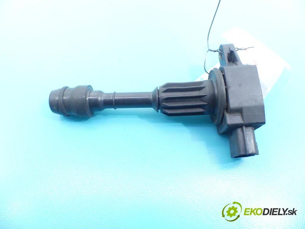 Nissan Micra K12 2003-2010 1.4 16v 88 HP manual 65 kW 1386 cm3 3- cievka zapaľovacia 22448AX001 (Zapaľovacie cievky, moduly)