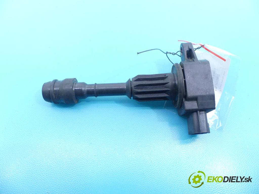 Nissan Micra K12 2003-2010 1.4 16v 88 HP manual 65 kW 1386 cm3 3- cievka zapaľovacia 22448AX001 (Zapaľovacie cievky, moduly)