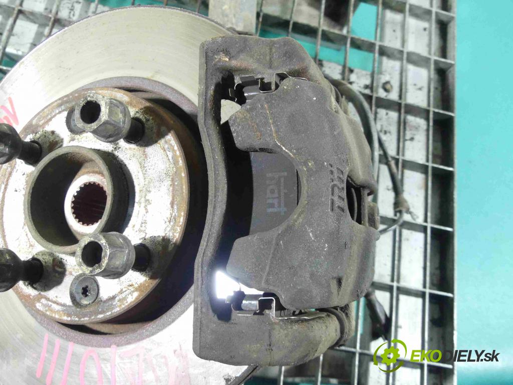 Renault Clio III 2005-2012 1,2.0 16v 75 HP manual 55 kW 1149 cm3 5- brzdič predné pravý  (Ostatné)