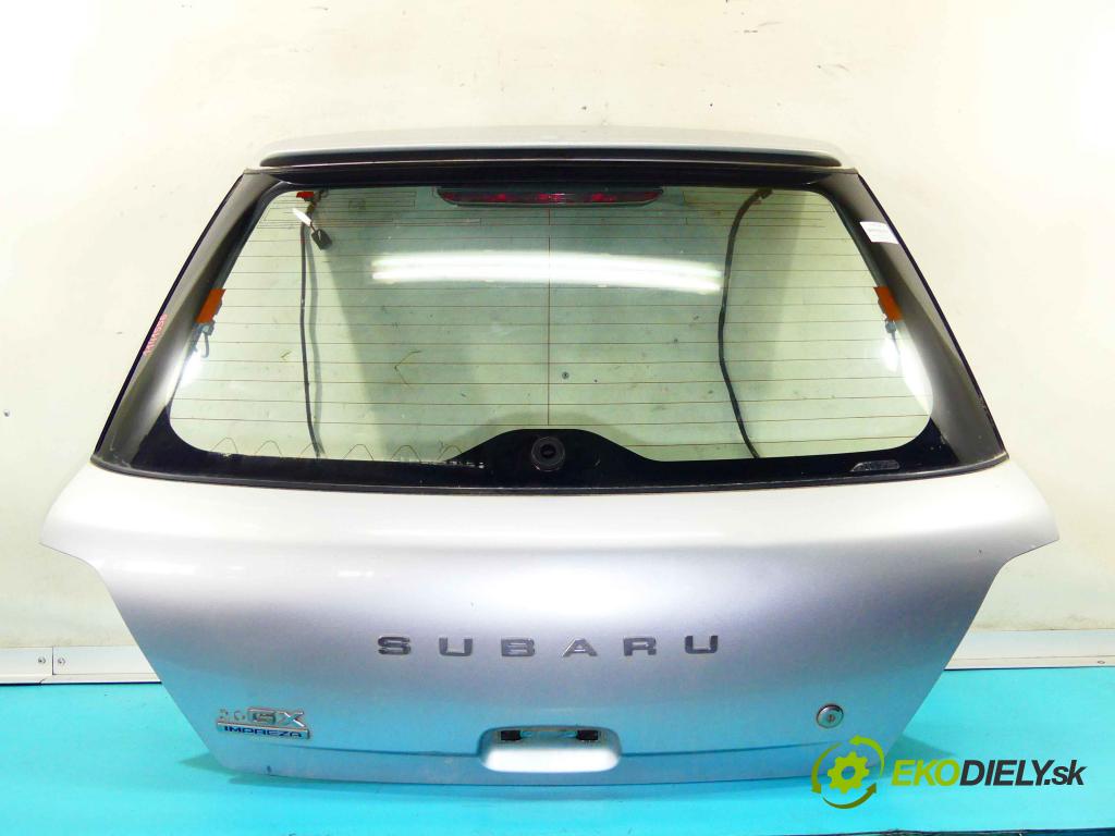 Subaru Impreza II GD 2000-2007 2.0 boxer 125 HP manual 92 kW 1994 cm3 5- zadna kufor  (Zadné kapoty)