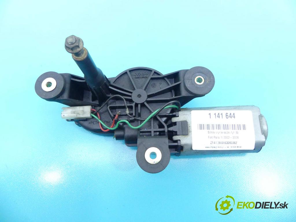 Fiat Palio II 2002-2006 1.2 16v 80 HP manual 59 kW 1242 cm3 5- motor stieračov zadné 467623100