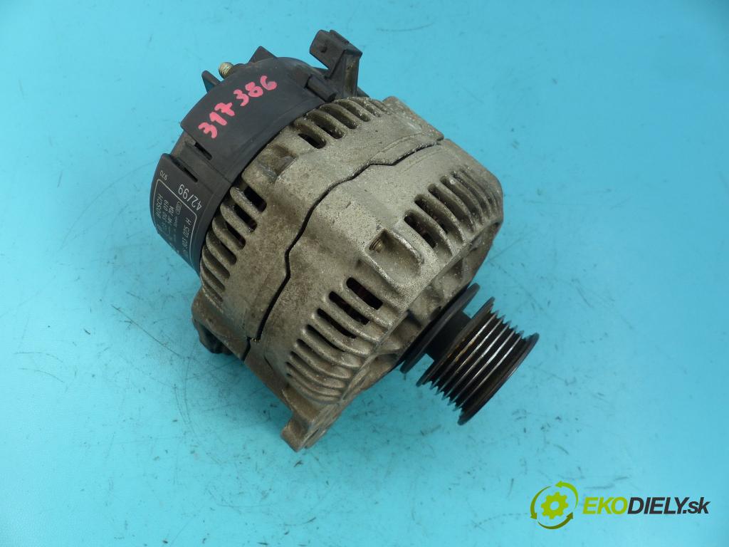Skoda Felicia 1.6 75 HP manual 55 kW 1598 cm3 5- Alternator 0123310019 (Alternátory)