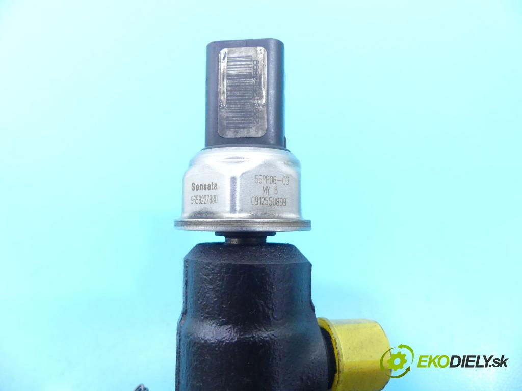 Peugeot 308 I 2007-2013 1.6 hdi 109 HP manual 80 kW 1560 cm3 5- lišta vstrekovacia 9654592680 (Vstrekovacie lišty)