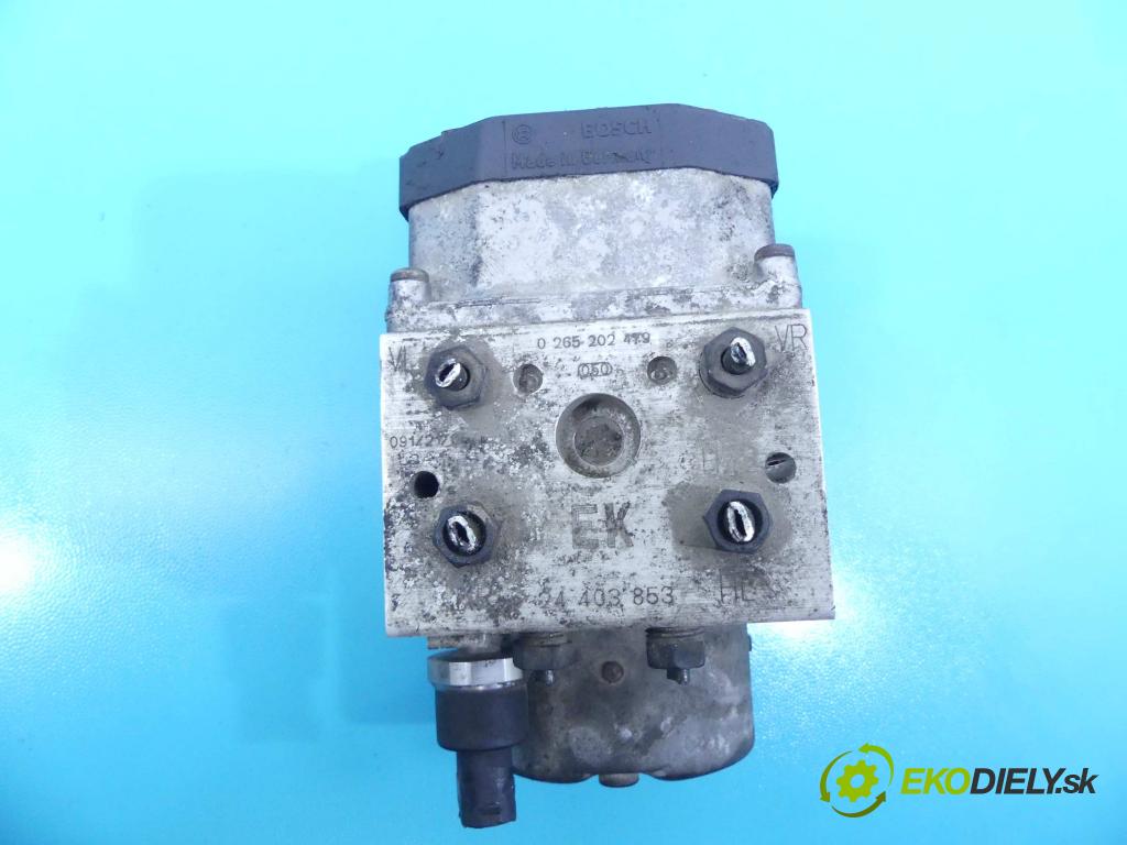 Opel Zafira A 1999-2005 2.2 16v 147 HP manual 108 kW 2198 cm3 5- čerpadlo abs 0265202479 (Pumpy ABS)