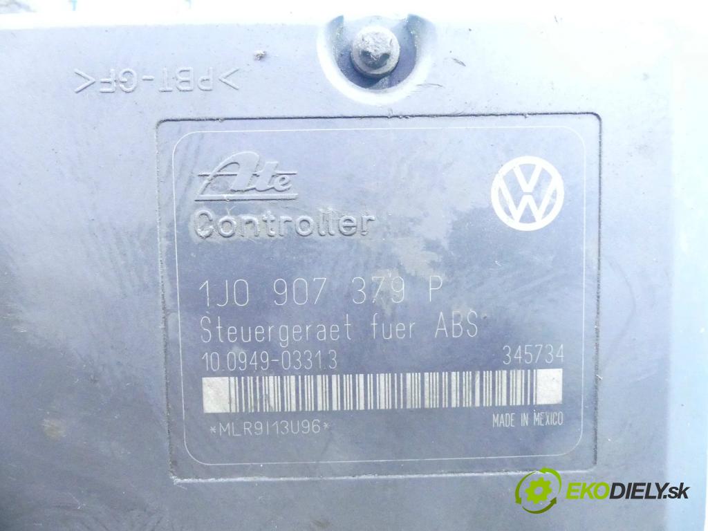 Vw Bora 1.6 SR 101 HP manual 74 kW 1595 cm3 4- čerpadlo abs 1J0907379P (Pumpy ABS)
