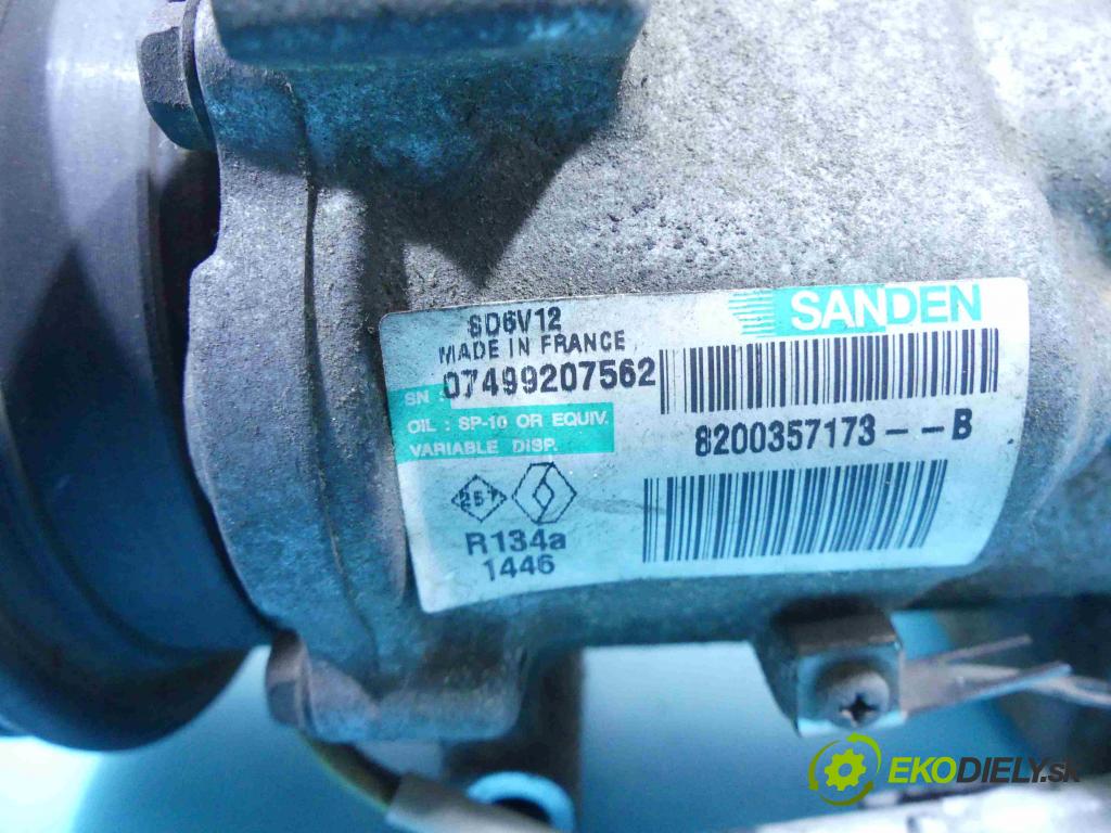 Renault Clio III 2005-2012 1,2.0 16v 75 HP manual 55 kW 1149 cm3 5- čerpadlo klimatizácie 8200357173-B