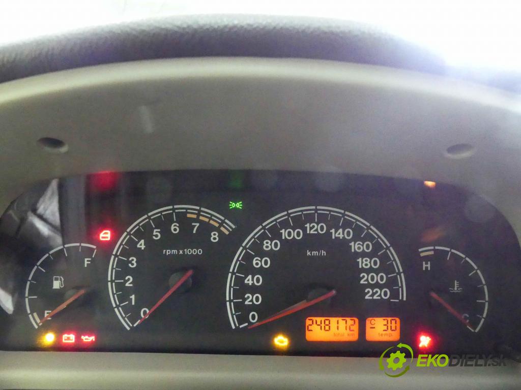 Fiat Palio II 2002-2006 1.6 16v 103 HP manual 76 kW 1596 cm3 5- prístrojovka/ budíky  (Prístrojové dosky, displeje)
