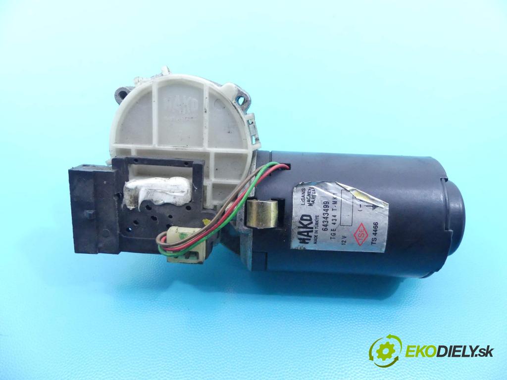 Fiat Palio II 2002-2006 1.6 16v 103 HP manual 76 kW 1596 cm3 5- motor stieračov predné 64343499
