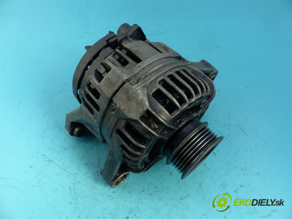 Fiat Palio II 2002-2006 1.6 16v 103 HP manual 76 kW 1596 cm3 5- Alternator 0124325058 (Alternátory)