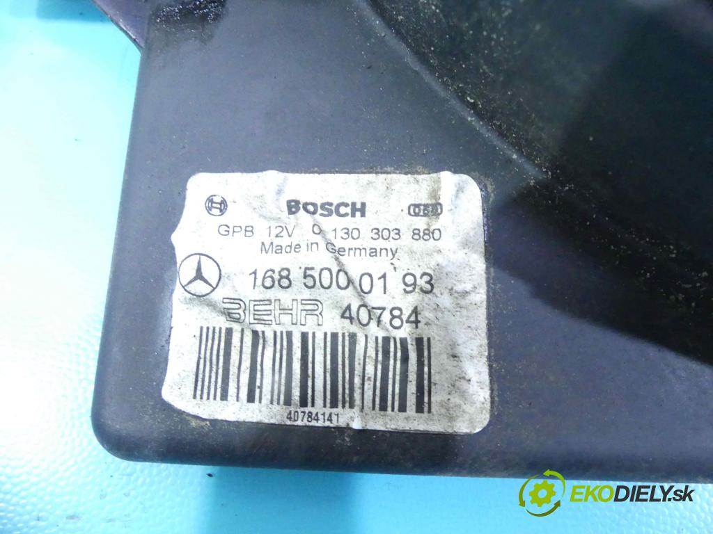 Mercedes A W168 1997-2004 1.4 82 HP manual 60 kW 1397 cm3 5- Ventilátor chladiča 0130303880