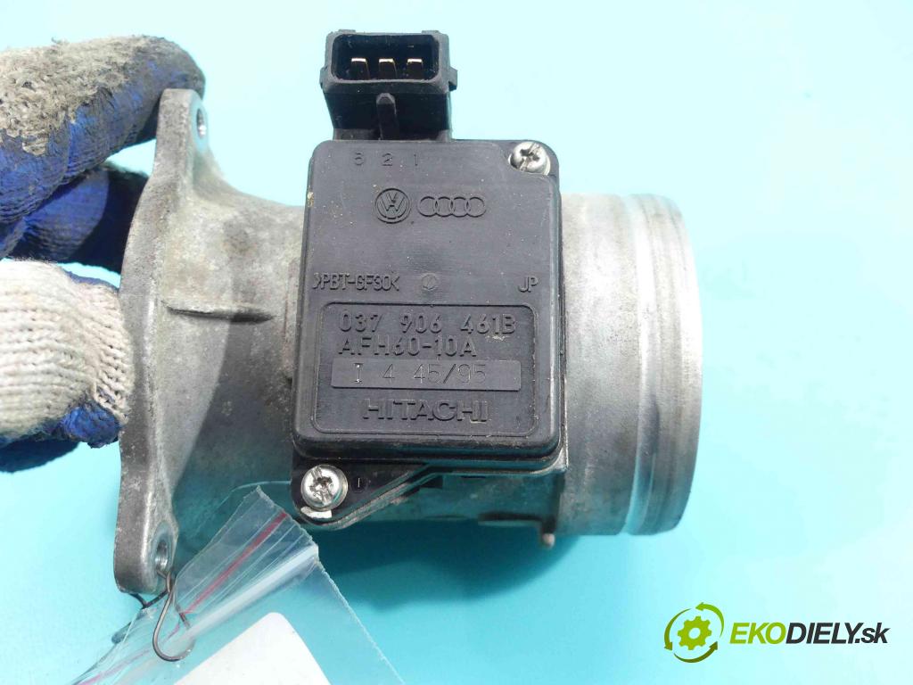 Audi A4 B5 1994-2001 1.6 101 HP manual 74 kW 1595 cm3 4- průtokoměr: 037906461B (Váhy vzduchu)