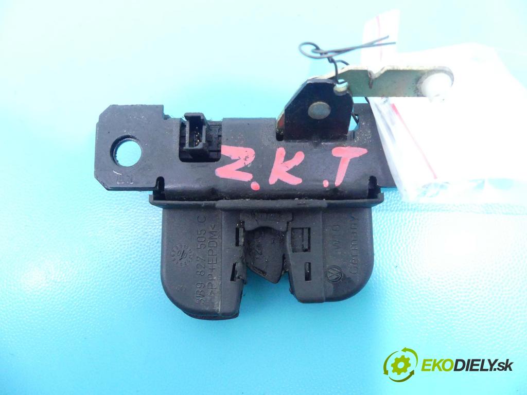 Seat Leon I 1999-2005 1.9 tdi 90 hp manual 66 kW 1896 cm3 5- zámek kufrových dveří zadní 3B9827505C