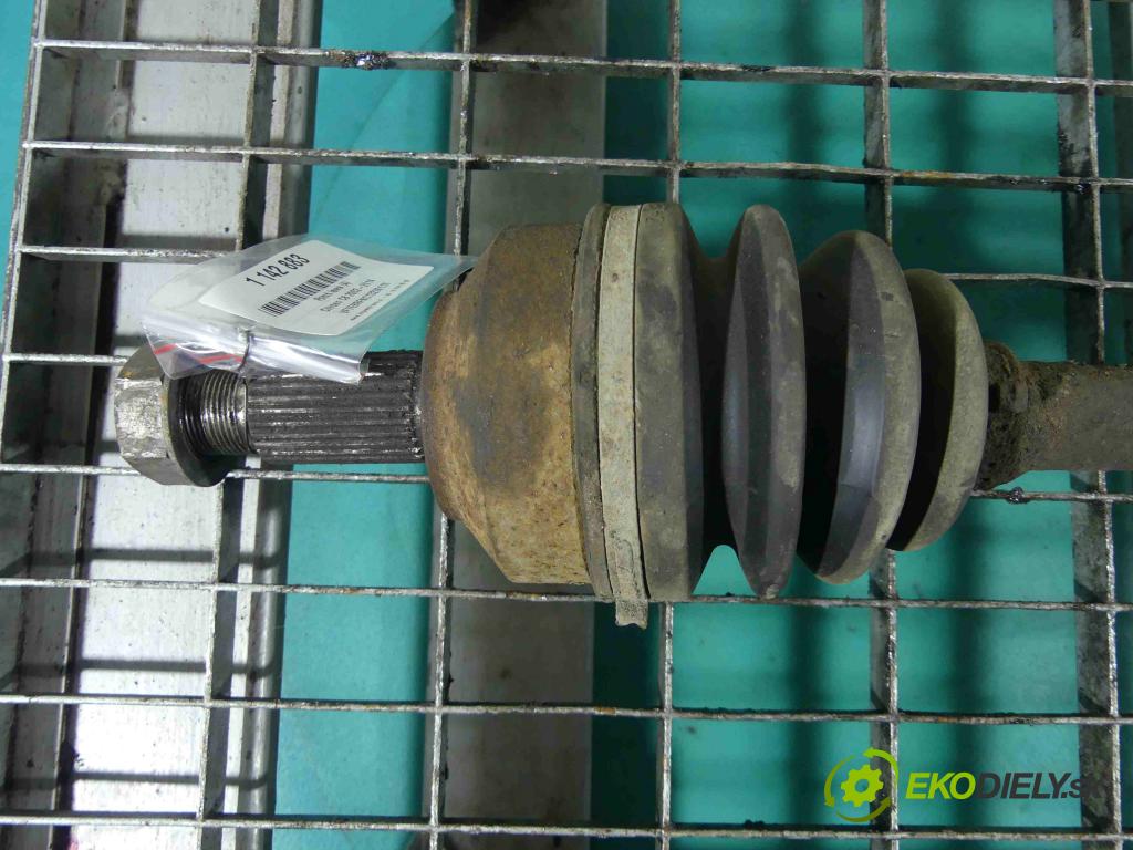 Citroen C8 2002-2014 2.0 16v 136 HP manual 100 kW 1997 cm3 5- poloos ľavé  (Poloosy)