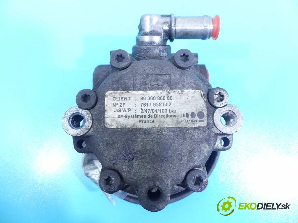 Citroen C5 I 2001-2008 2.2 hdi 133 HP automatic 98 kW 2179 cm3 5- čerpadlo posilovač 9636086680 (Servočerpadlá, pumpy riadenia)