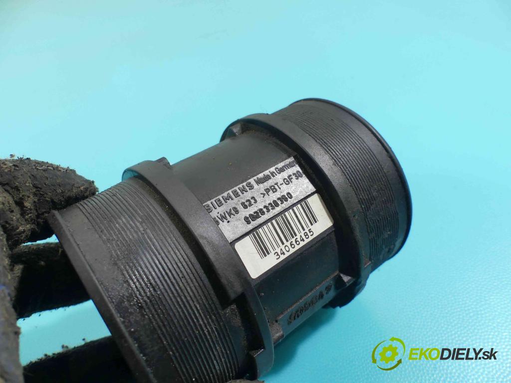 Peugeot 206 2.0 hdi 90 HP manual 66 kW 1997 cm3 5- průtokoměr: 5WK9623 (Váhy vzduchu)