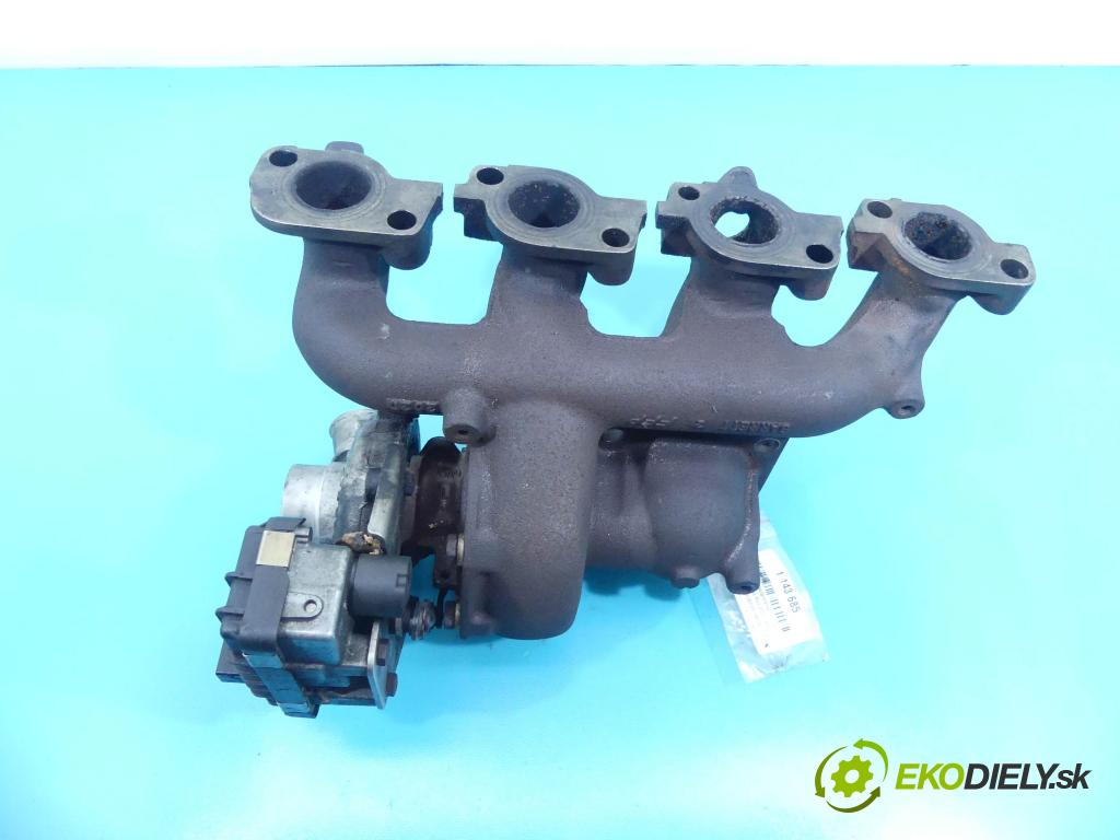 Ford Mondeo Mk3 2000-2007 2.0d 131 HP manual 96 kW 1998 cm3 5- turbodúchadlo, turbo 4S7Q-6K682-EL (Turbodúchadlá (kompletné))