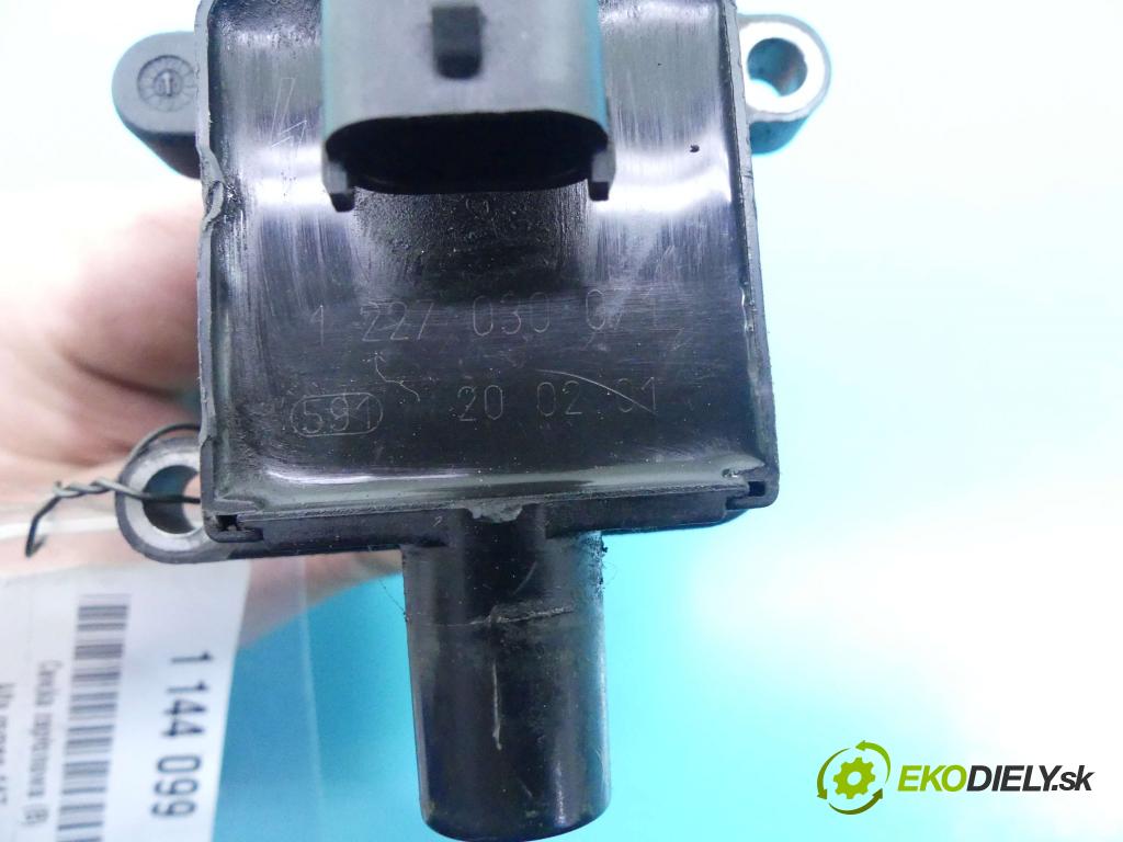 Alfa romeo 147 1.6 16v 120 HP manual 88 kW 1598 cm3 3- cievka zapaľovacia 1227030071 (Zapaľovacie cievky, moduly)