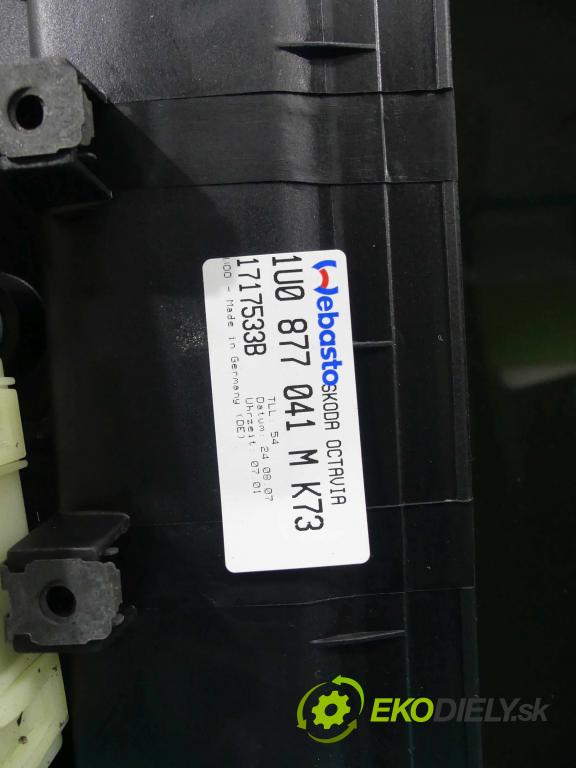 Skoda Octavia II 2004-2013 2.0 TDI RS 170 HP manual 125 kW 1968 cm3 5- Střešní okno: 6X0959591E (Sklá karosérie)