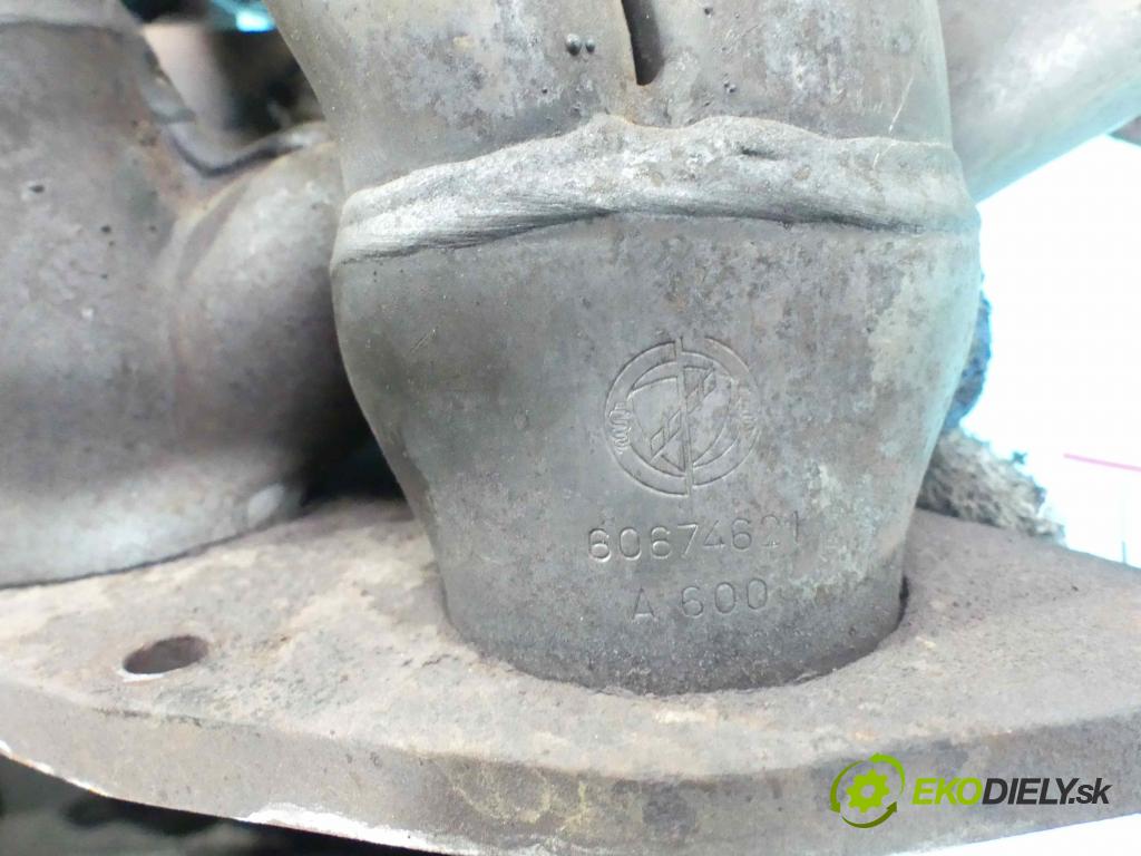 Alfa romeo 147 1.6 16V 120 HP manual 88 kW 1598 cm3 3- zvod výfuk 60674621 (Výfukové potrubia)