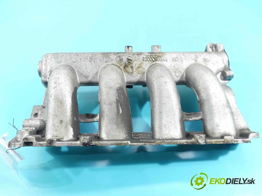 Renault Vel satis 2.0 T 16V 163 HP manual 120 kW 1998 cm3 5- zvod nasávací 8200055543 (Sacie potrubia)