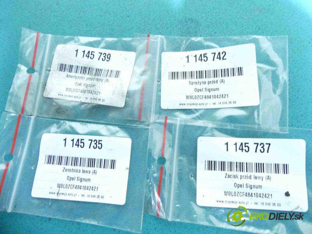Opel Signum 2.2 dti 125 HP manual 92 kW 2172 cm3 5- tlmič predné ľavý  (Ostatné)