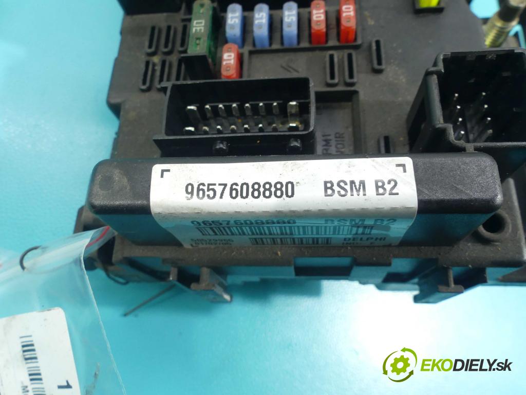 Peugeot 307 1.6 16v 109 HP manual 80 kW 1587 cm3 5- modul riadiaca jednotka 9657608880 (Ostatné)