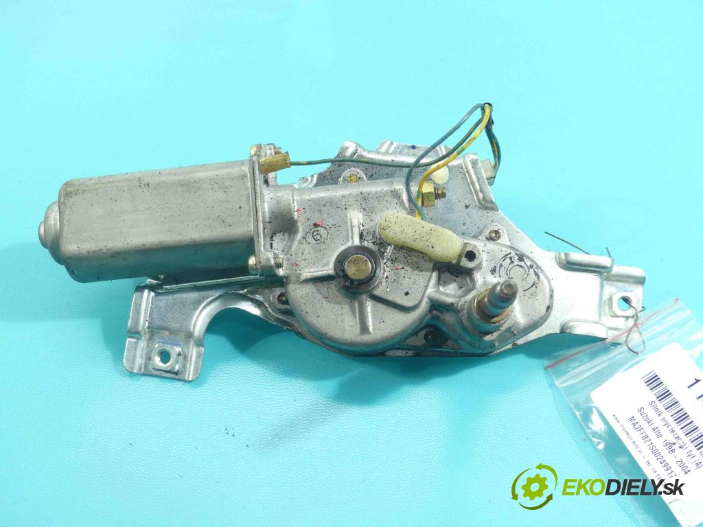 Suzuki Alto 1998-2004 1.1 16v 63 HP manual 46 kW 1061 cm3 5- motor stieračov zadné 38810M76G00
