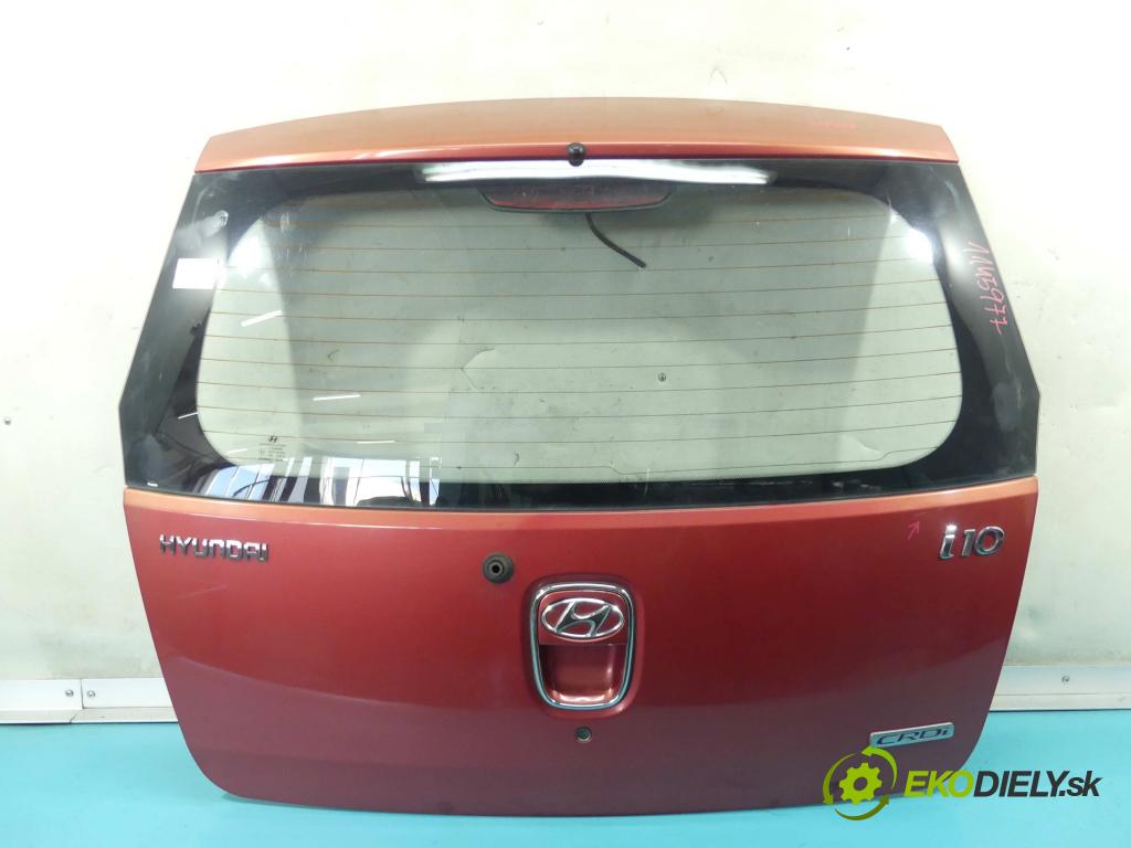 Hyundai I10 I 2008-2013 1.1 crdi 75 hp manual 55 kW 1120 cm3 5- zadní kufrové dveře  (Zadní kapoty)