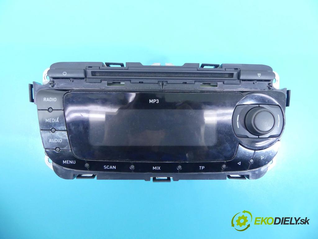 Seat Ibiza IV 6J 2008-2017 1.6 16V 105 HP manual 77 kW 1598 cm3 5- Radio továreň: 6J0035153B