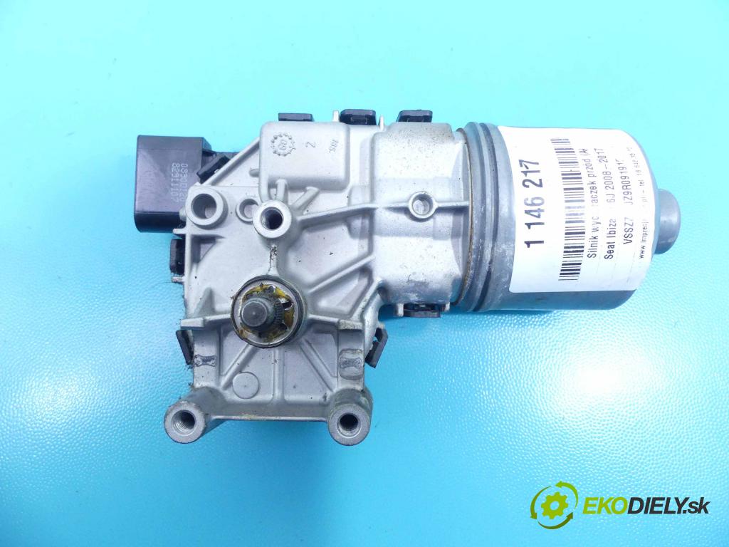 Seat Ibiza IV 6J 2008-2017 1.6 16V 105 HP manual 77 kW 1598 cm3 5- motor stieračov predné 0390241551