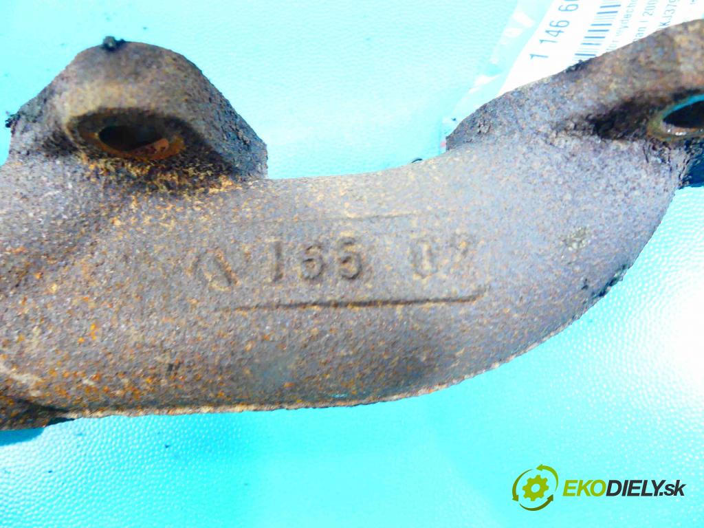 Dacia Logan I 2005-2014 1.5 dci 68 hp manual 50 kW 1461 cm3 5- potrubí výfuk  (Výfukové potrubí)