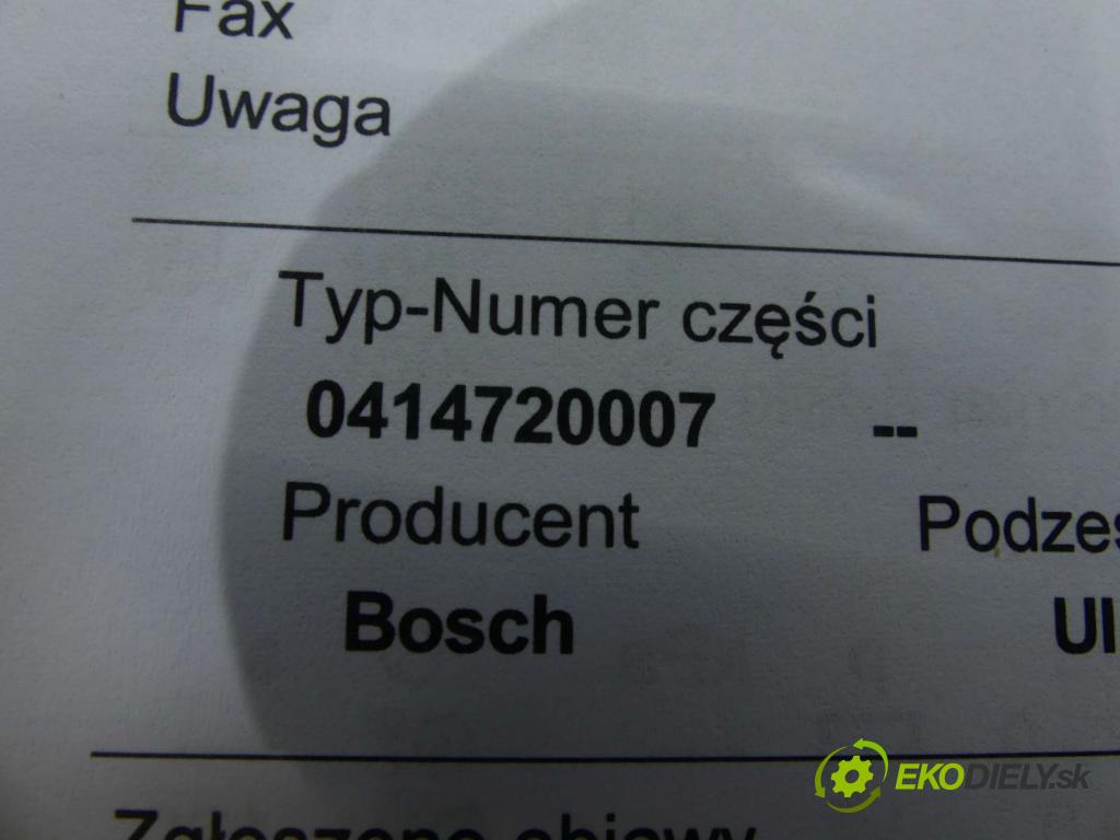 Vw Passat B5 1995-2005 1.9 tdi 116 HP manual 85 kW 1896 cm3 5- vstrekovacie čerpadlo 0414720007 (Vstrekovače)