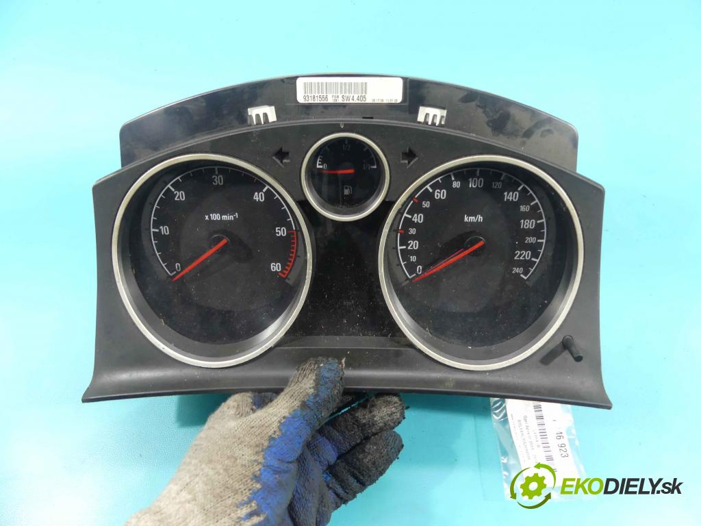 Opel Astra III 2004-2014 1.9 cdti 120 HP manual 88 kW 1910 cm3 5- prístrojovka/ budíky 93181556 (Prístrojové dosky, displeje)