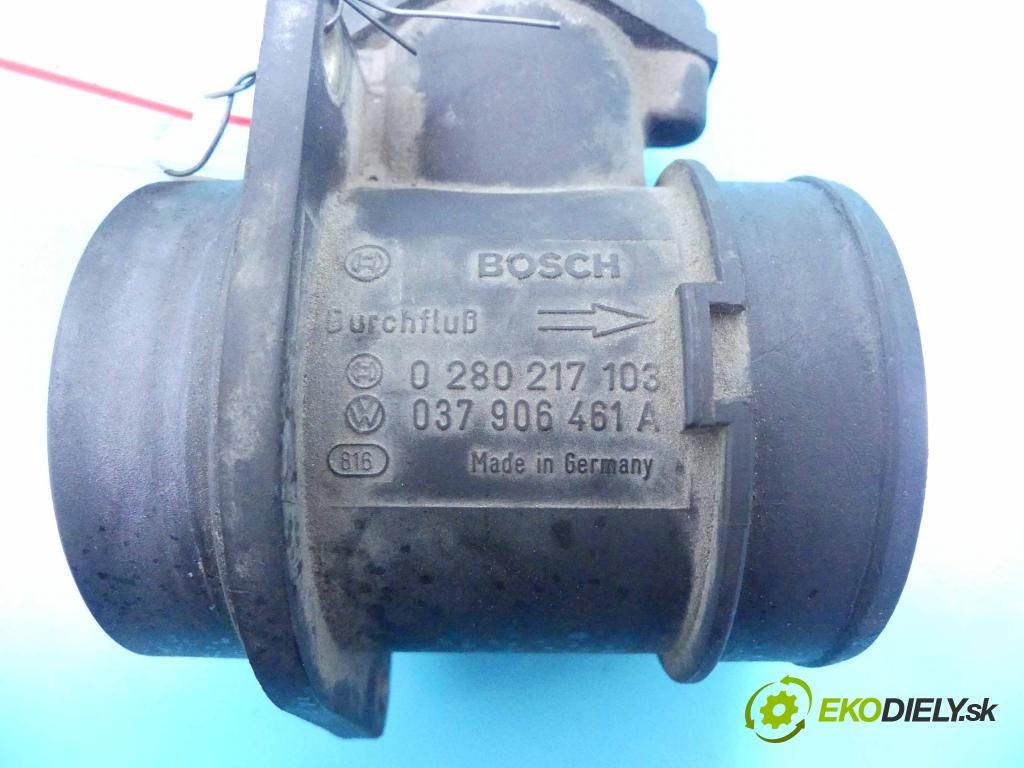 Vw Golf III 1991-1998 1.6 101 HP manual 74 kW 1595 cm3 5- průtokoměr: 0280217103 (Váhy vzduchu)