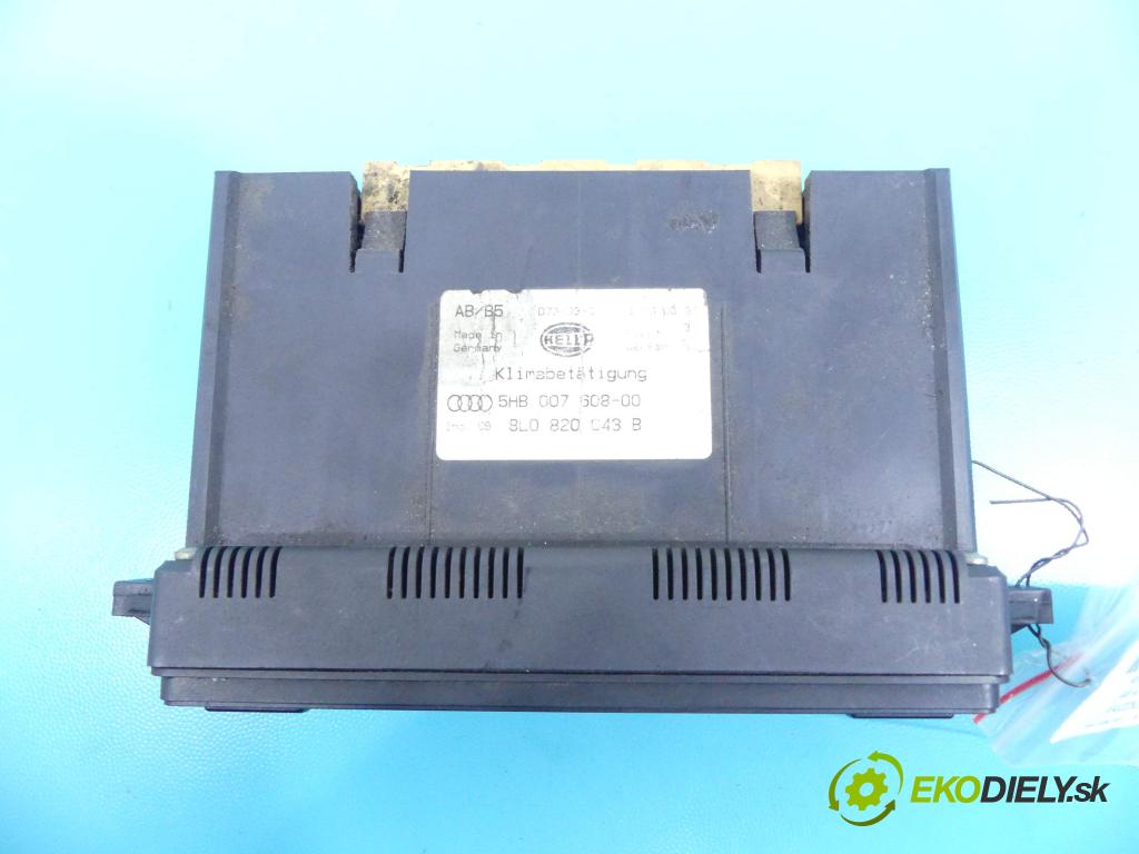 Audi A3 8L 1996-2003 1.8 20v 125 HP manual 92 kW 1781 cm3 3- panel kúrenia 8L0820043B
