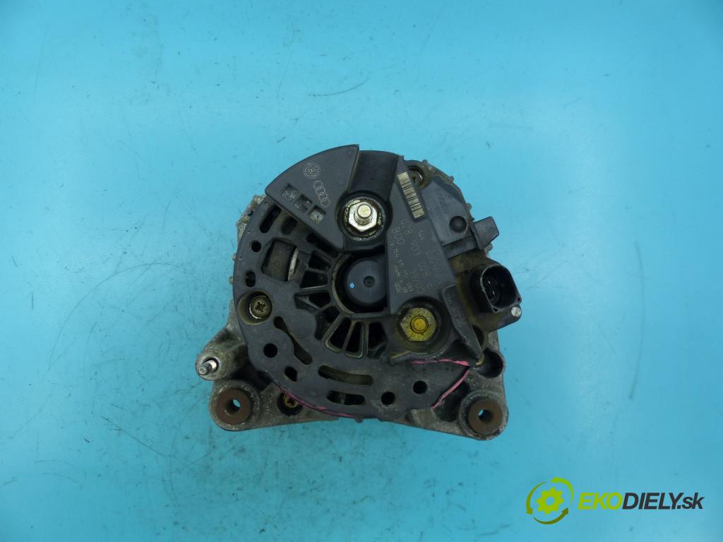 Skoda Fabia I 1999-2007 1.9 tdi 101 HP manual 74 kW 1896 cm3 5- Alternator 0124515010 (Alternátory)