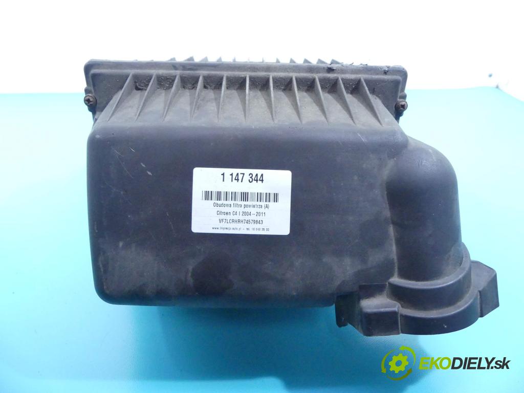 Citroen C4 I 2004-2011 2.0 hdi 136 HP manual 100 kW 1997 cm3 5- obal filtra vzduchu 9645458480 (Obaly filtrov vzduchu)
