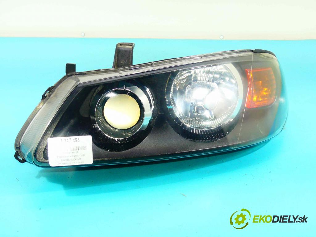 Nissan Almera N16 2000-2006 1.5 16v 98 HP manual 72 kW 1497 cm3 5- Reflektor: ľavý 26060BN67A (Ostatné)