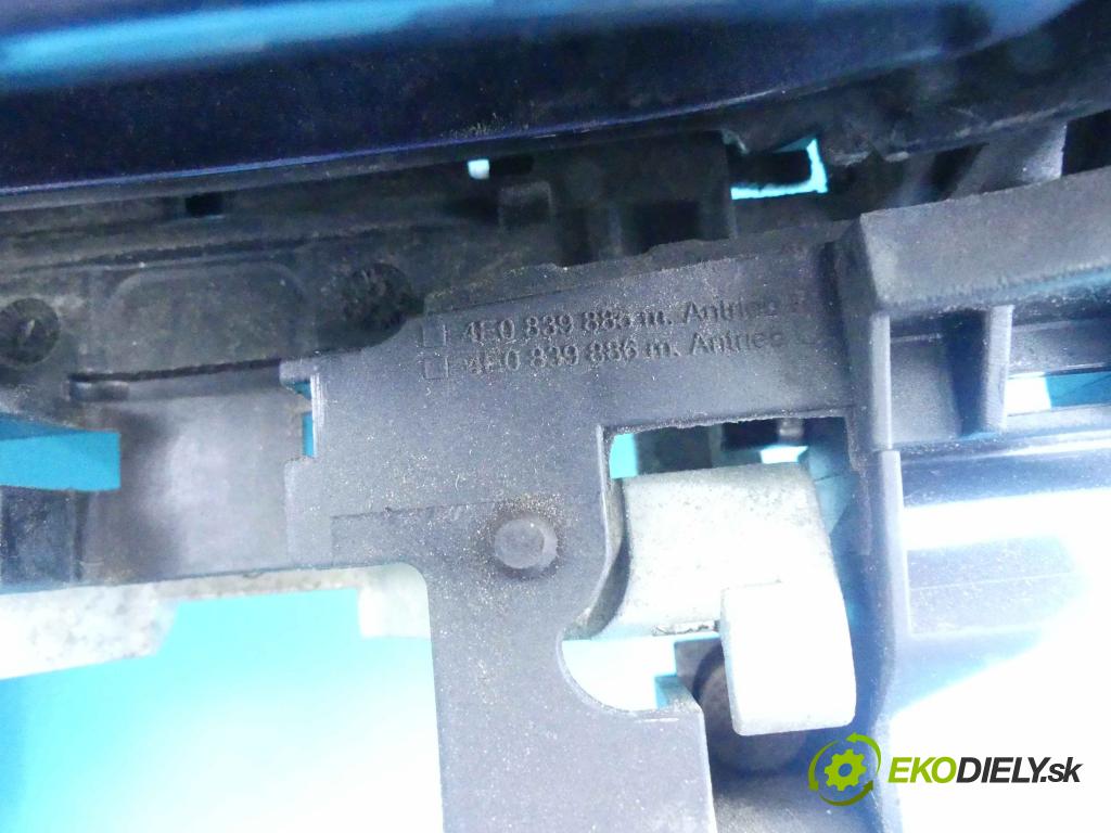 Audi A8 D3 2002-2009 4,2.0 TDI 326KM automatic 240 kW 4134 cm3 4- rukoväť predné ľavé mimo: 4E1837885 (Vonkajšie predné ľavé)